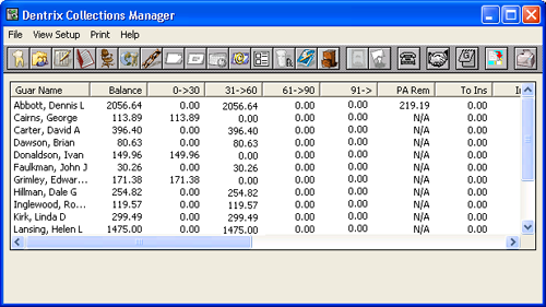Collections Manager View