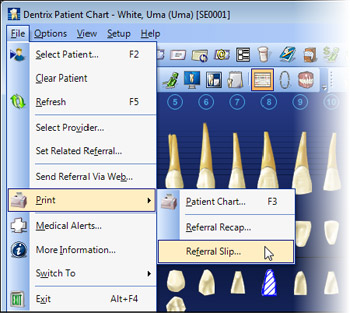 Dentrix Patient Chart