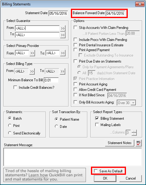 make billing statements easy to understand dentrix how to make billing statement