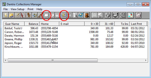 Dentrix Collections Manager
