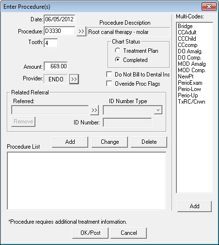 Procedure Information